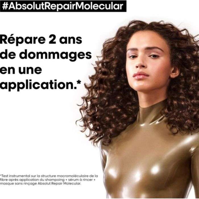 L'Oréal Professionnel Absolut Repair Molecular Shampoo 300ml - Image 4